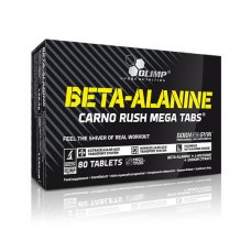 Olimp Sport Nutrition Beta-Alanine CARNO RUSH, 80 таблеток Olimp Sport Nutrition Beta-Alanine CARNO RUSH, 80 таблеток