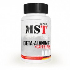 MST Nutrition Beta-Alanine + Caffeine, 90 таблеток