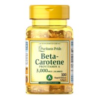 Puritan's Pride Beta-Carotene 10000 IU, 100 капсул Puritan's Pride Beta-Carotene 10000 IU, 100 капсул