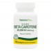 Natures Plus Beta Carotene 25000 IU, 90 капсул CN11684 Natures Plus