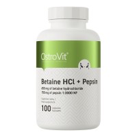 OstroVit Betaine HCl + Pepsin, 100 капсул OstroVit Betaine HCl + Pepsin, 100 капсул