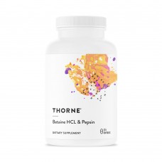 Thorne Betaine HCL & Pepsin, 225 капсул Thorne Betaine HCL & Pepsin, 225 капсул