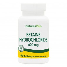 Natures Plus Betaine Hydrochloride 600 mg, 90 таблеток