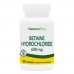 Natures Plus Betaine Hydrochloride 600 mg, 90 таблеток CN11685 Natures Plus