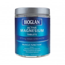 Bioglan Active Magnesium 375 mg, 120 таблеток Bioglan Active Magnesium 375 mg, 120 таблеток