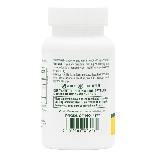 Natures Plus Bioperine 10 mg, 90 капсул CN14307 Natures Plus Natures Plus Bioperine 10 mg, 90 капсул CN14307 Natures Plus