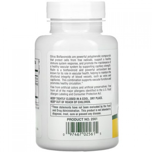 Natures Plus BioRutin 1000 mg, 60 таблеток CN11682 Natures Plus Natures Plus BioRutin 1000 mg, 60 таблеток CN11682 Natures Plus