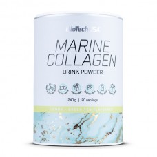 BioTech Marine Collagen, 240 грам - Зелений чай з лимоном