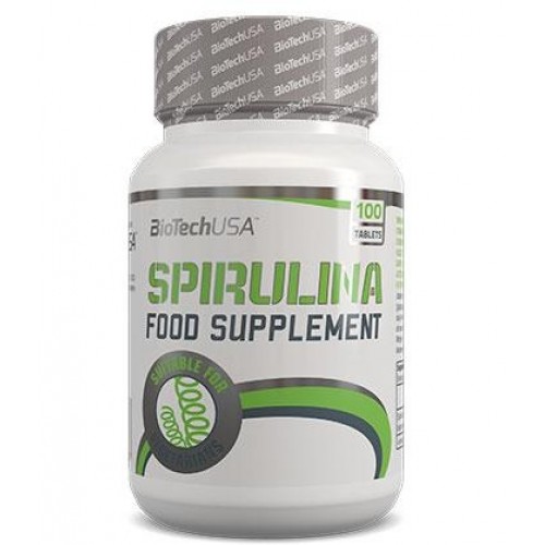 BioTech Spirulina, 100 таблеток CN1870 Biotech BioTech Spirulina, 100 таблеток CN1870 Biotech
