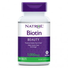 Natrol Biotin 1000 mcg, 100 таблеток