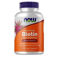 NOW Biotin 10 000 mcg, 120 вегакапсул NOW Biotin 10 000 mcg, 120 вегакапсул