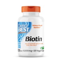 Doctor's Best Biotin 10000 IU, 120 вегакапсул Doctor's Best Biotin 10000 IU, 120 вегакапсул