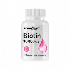 IronFlex Biotin 10000 mcg, 100 таблеток