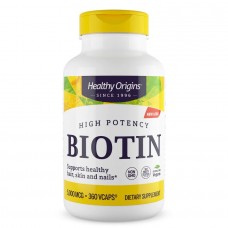 Healthy Origins Biotin 5000 mcg, 360 вегакапсул