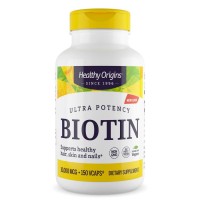 Healthy Origins Biotin 10000 mcg Ultra Potency, 150 вегакапсул Healthy Origins Biotin 10000 mcg Ultra Potency, 150 вегакапсул