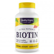 Healthy Origins Biotin 10000 mcg Ultra Potency, 150 вегакапсул Healthy Origins Biotin 10000 mcg Ultra Potency, 150 вегакапсул