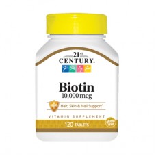 21st Century Biotin 10000 mcg, 110 таблеток