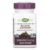Nature's Way Black Cohosh 40 mg, 120 вегакапсул Nature's Way Black Cohosh 40 mg, 120 вегакапсул