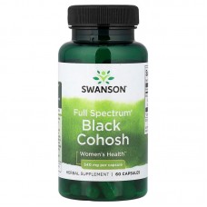 Swanson Black Cohosh 540 mg Full Spectrum, 60 капсул Swanson Black Cohosh 540 mg Full Spectrum, 60 капсул
