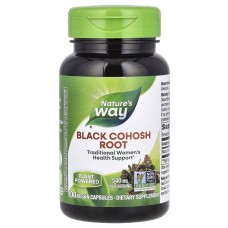 Nature's Way Black Cohosh Root 540 mg, 100 вегакапсул Nature's Way Black Cohosh Root 540 mg, 100 вегакапсул