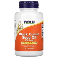 NOW Black Cumin Seed Oil 1000 mg, 60 капсул NOW Black Cumin Seed Oil 1000 mg, 60 капсул