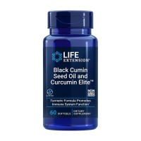 Life Extension Black Cumin Seed Oil and Curcumin Elite, 60 капсул Life Extension Black Cumin Seed Oil and Curcumin Elite, 60 капсул