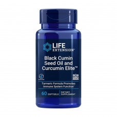 Life Extension Black Cumin Seed Oil and Curcumin Elite, 60 капсул Life Extension Black Cumin Seed Oil and Curcumin Elite, 60 капсул