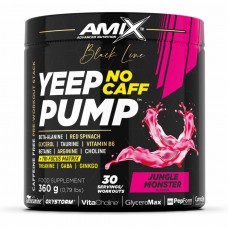AMIX Black Line Yeep Pump NO CAFF, 360 грам - Jungle Monster AMIX Black Line Yeep Pump NO CAFF, 360 грам - Jungle Monster