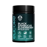 Elicore Labs Black Sambucus Elderberry 600 mg, 60 вегакапсул Elicore Labs Black Sambucus Elderberry 600 mg, 60 вегакапсул