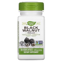 Nature's Way Black Walnut Hulls, 100 вегакапсул