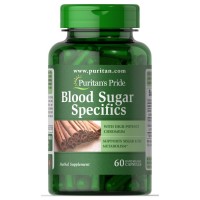 Puritan's Pride Blood Sugar Specifics, 60 капсул Puritan's Pride Blood Sugar Specifics, 60 капсул