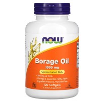 NOW Borage Oil 1000 mg, 120 капсул NOW Borage Oil 1000 mg, 120 капсул