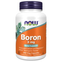 NOW Boron 3 mg, 250 капсул NOW Boron 3 mg, 250 капсул