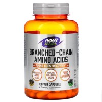 NOW Branched Chain Amino Acids, 120 капсул NOW Branched Chain Amino Acids, 120 капсул
