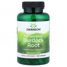 Swanson Burdock Root 460 mg Full Spectrum, 100 капсул Swanson Burdock Root 460 mg Full Spectrum, 100 капсул