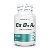 BioTech Ca D3 K2, 90 капсул BioTech Ca D3 K2, 90 капсул