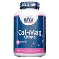 Haya Labs Cal-Mag Citrate, 90 таблеток Haya Labs Cal-Mag Citrate, 90 таблеток