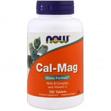 NOW CAL-MAG 500/250 mg, 100 таблеток NOW CAL-MAG 500/250 mg, 100 таблеток