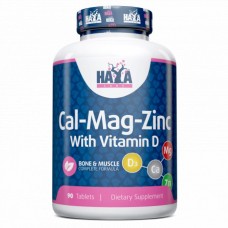 Haya Labs Calcium Magnesium and Zinc with Vitamin D, 90 таблеток Haya Labs Calcium Magnesium and Zinc with Vitamin D, 90 таблеток
