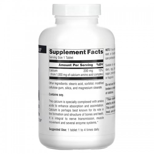 Source Naturals Calcium, 250 таблеток CN12568 Source Naturals Source Naturals Calcium, 250 таблеток CN12568 Source Naturals
