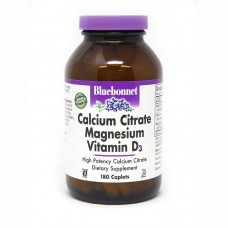 Bluebonnet Nutrition Calcium Citrate Magnesium Vitamin D3, 180 каплет Bluebonnet Nutrition Calcium Citrate Magnesium Vitamin D3, 180 каплет