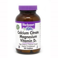 Bluebonnet Nutrition Calcium Citrate Magnesium Vitamin D3, 90 каплет Bluebonnet Nutrition Calcium Citrate Magnesium Vitamin D3, 90 каплет