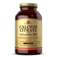 Solgar Calcium Citrate with Vitamin D3, 240 таблеток Solgar Calcium Citrate with Vitamin D3, 240 таблеток