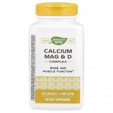 Nature's Way Calcium Mag & D, 250 капсул