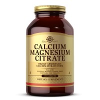 Solgar Calcium Magnesium Citrate, 250 таблеток