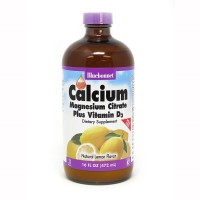 Bluebonnet Nutrition Calcium Magnesium Citrate plus Vitamin D3, 472 мл - Лимон Bluebonnet Nutrition Calcium Magnesium Citrate plus Vitamin D3, 472 мл - Лимон