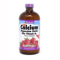 Bluebonnet Nutrition Calcium Magnesium Citrate plus Vitamin D3, 472 мл - Клубника Bluebonnet Nutrition Calcium Magnesium Citrate plus Vitamin D3, 472 мл - Клубника