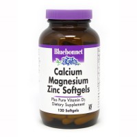 Bluebonnet Nutrition Calcium Magnesium Zinc, 120 капсул Bluebonnet Nutrition Calcium Magnesium Zinc, 120 капсул