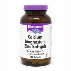 Bluebonnet Nutrition Calcium Magnesium Zinc, 120 капсул