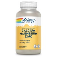 Solaray Calcium Magnesium Zinc, 250 вегакапсул Solaray Calcium Magnesium Zinc, 250 вегакапсул